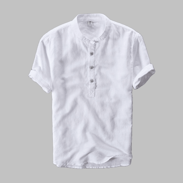 Slim Fit Linen Shirt - Zyllor