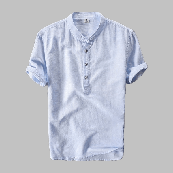 Slim Fit Linen Shirt - Zyllor