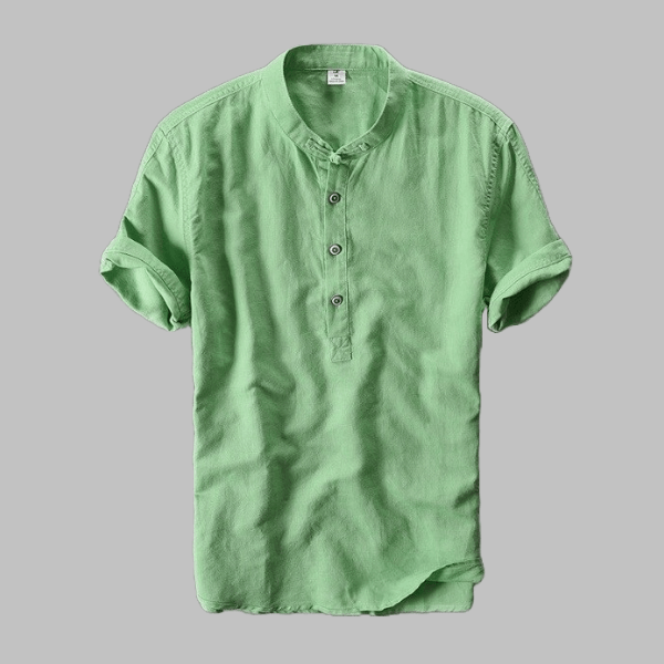 Slim Fit Linen Shirt - Zyllor