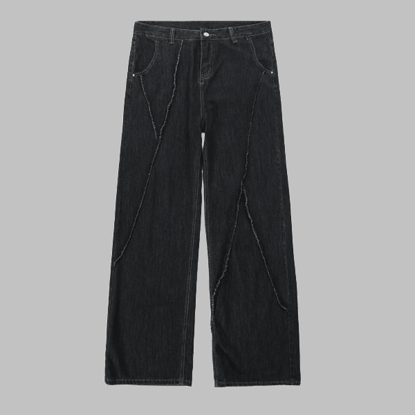 Hip-Hop Straight Leg Jeans - Zyllor