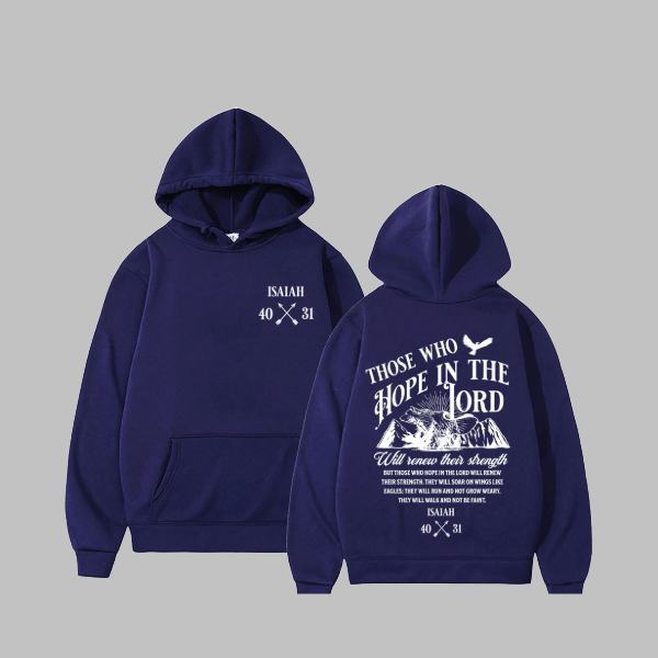 Christian Jesus Print Hoodie - Zyllor