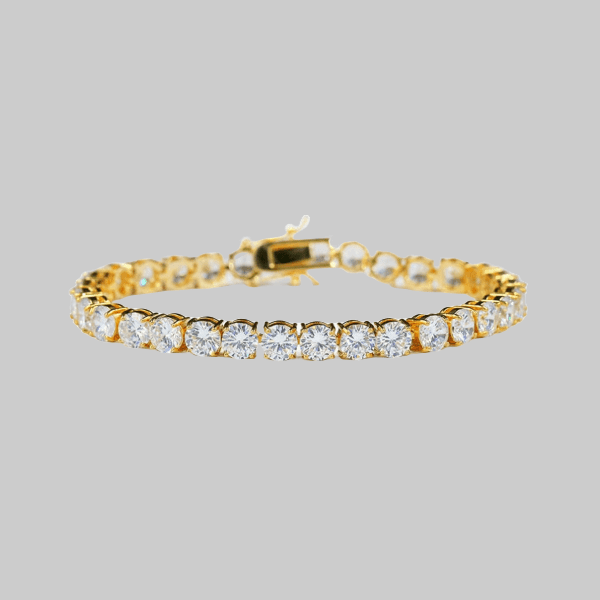 Brass Tennis Bracelet - Zyllor