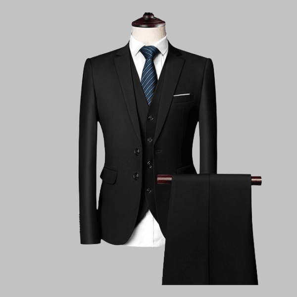 Green Slim Fit Tuxedo 3-Piece Set - Zyllor