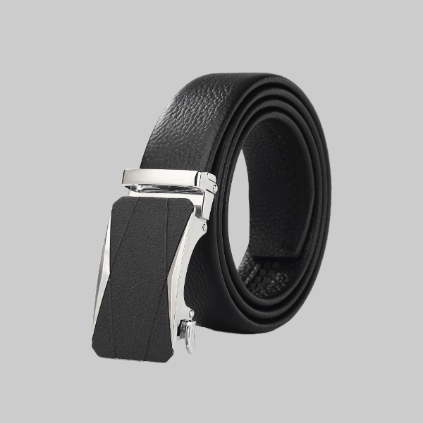 High-End Automatic Buckle Belt – Genuine Leather - Zyllor