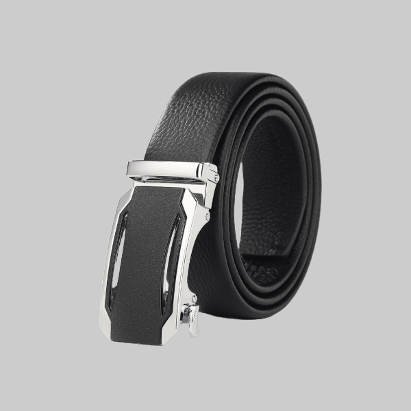 High-End Automatic Buckle Belt – Genuine Leather - Zyllor