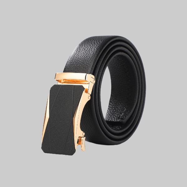 High-End Automatic Buckle Belt – Genuine Leather - Zyllor