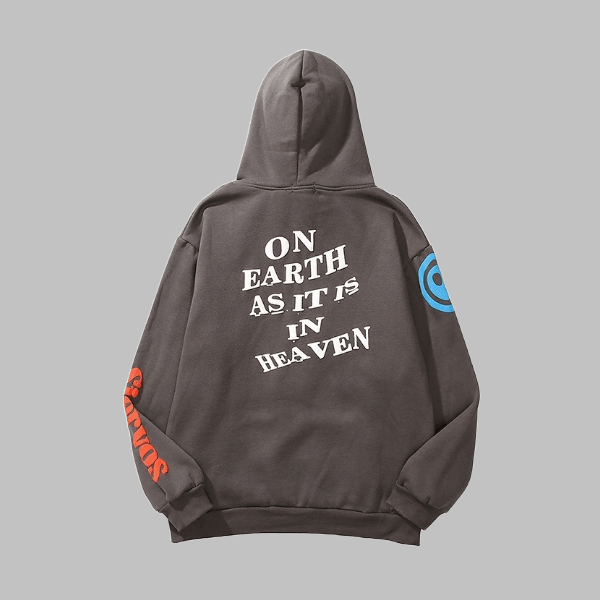 Kanye 3D Foam Graffiti Hoodie - Zyllor