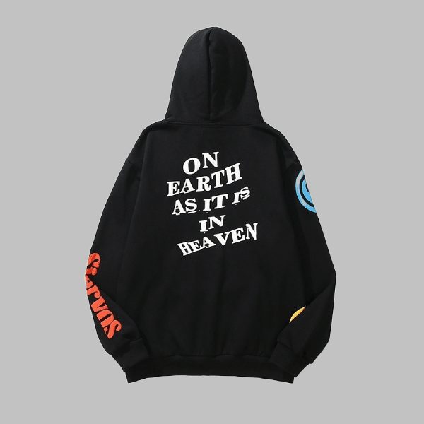 Kanye 3D Foam Graffiti Hoodie - Zyllor