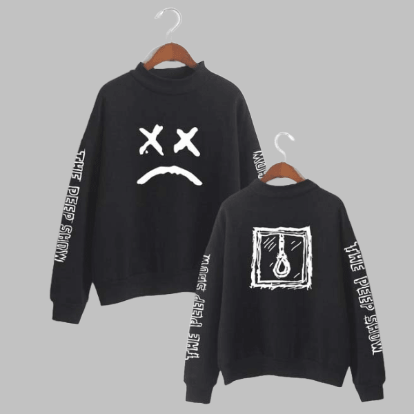 Lil Peep Fleece Sweatshirt - Turtleneck Pullover - Zyllor