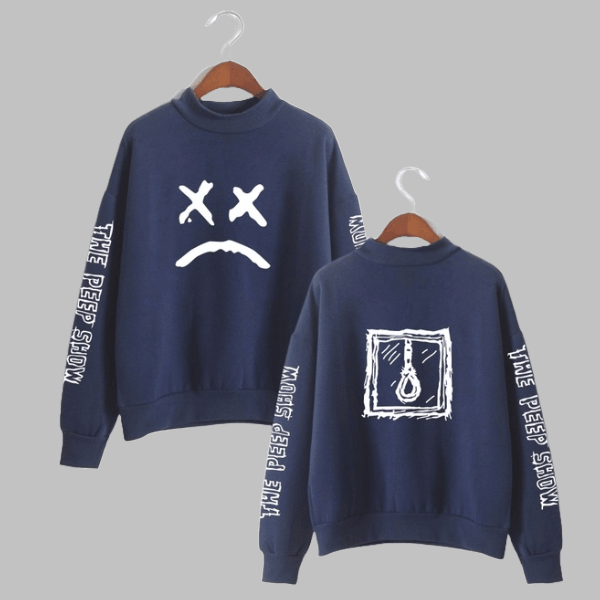 Lil Peep Fleece Sweatshirt - Turtleneck Pullover - Zyllor