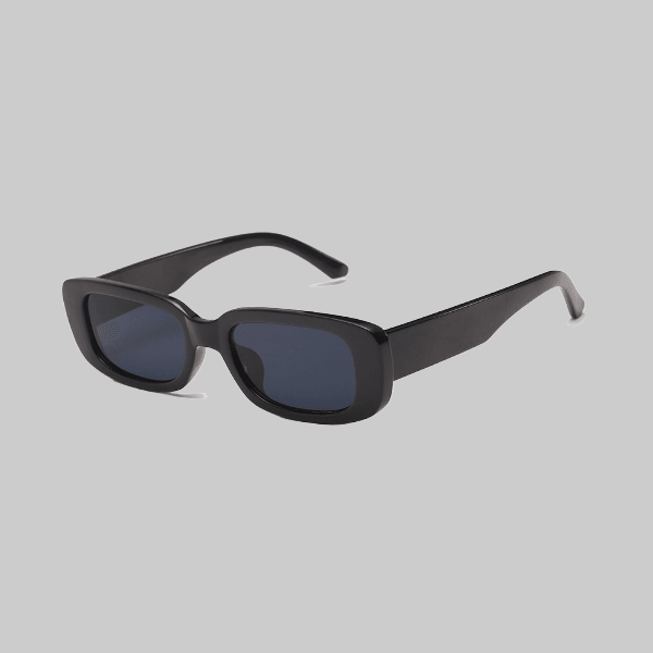 Small Frame Sunglasses – Trendy Rectangular Gradient - Zyllor