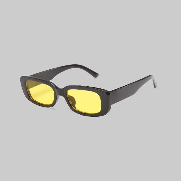 Small Frame Sunglasses – Trendy Rectangular Gradient - Zyllor