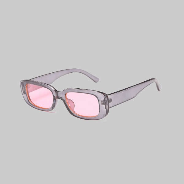 Small Frame Sunglasses – Trendy Rectangular Gradient - Zyllor