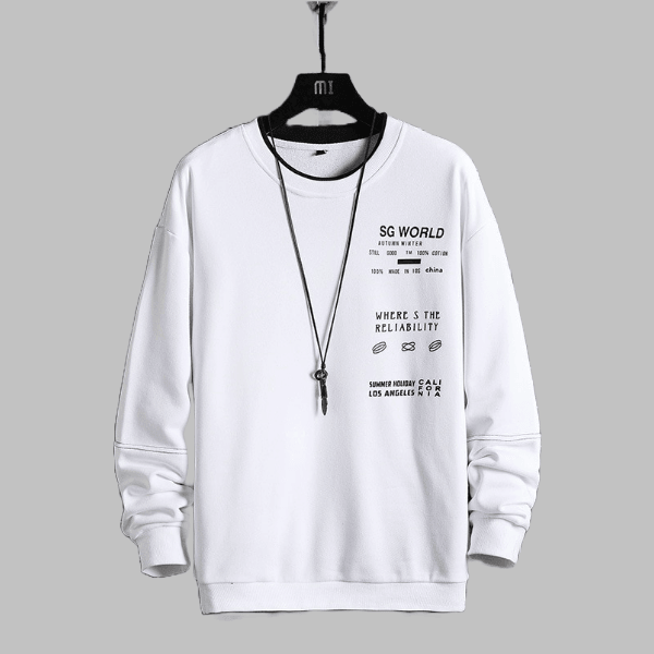 Round Neck Hoodie - Casual Sweatshirt - Zyllor