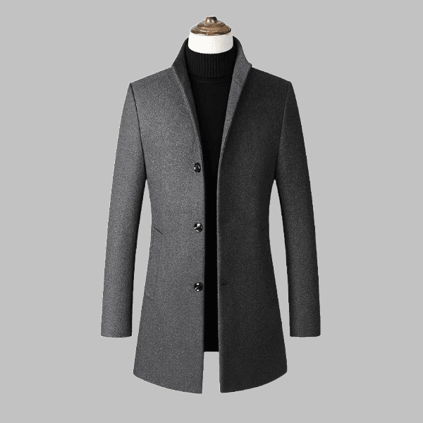 Wool Blend Coat - Zyllor