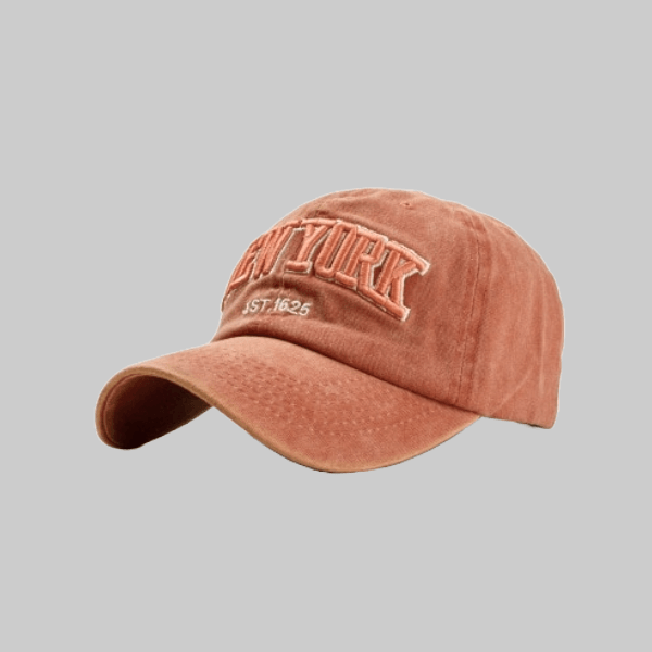 Cotton Baseball Cap – New York Embroidery - Zyllor